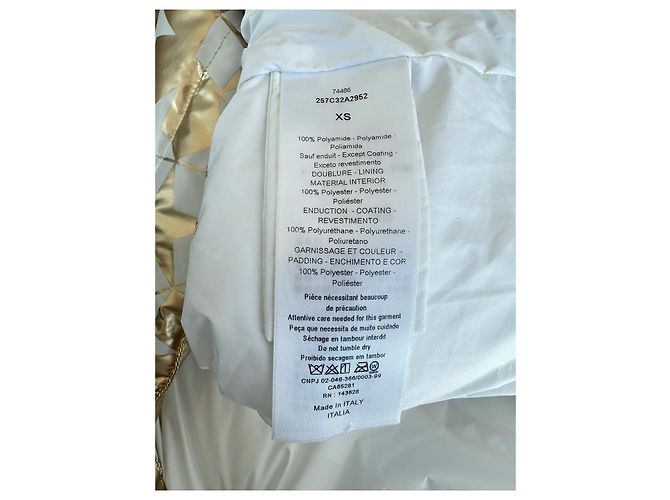 Autre Marque Abrigo sin mangas Dior con cuello levantado Multicolor - vista 8
