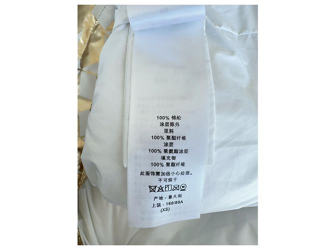 Autre Marque Abrigo sin mangas Dior con cuello levantado Multicolor - vista 9