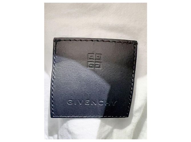 Giacca in denim Givenchy 4G monogramma jacquard Multicolore - vista 3