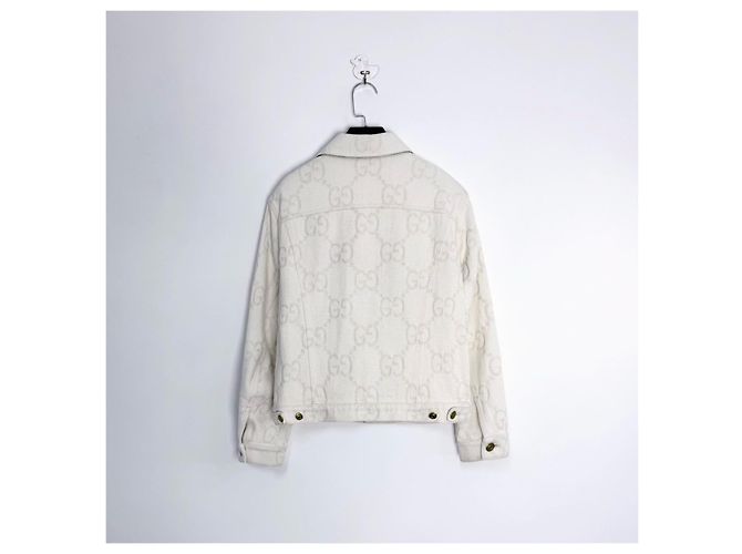 Chaqueta reversible Gucci de algodón Mujer IT44 Multicolor - vista 2