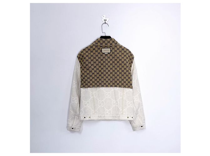 Chaqueta reversible Gucci de algodón Mujer IT44 Multicolor - vista 4
