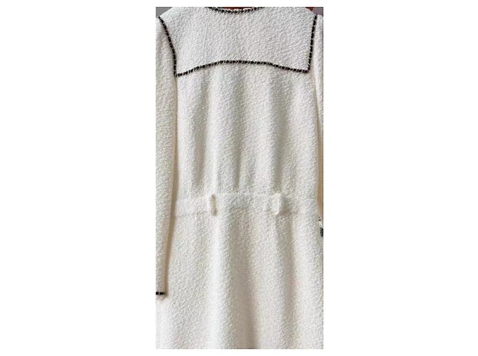 Chanel Kleid aus Viskose Mehrfarbig Größe 34 Mehrfarben - Ansicht 3