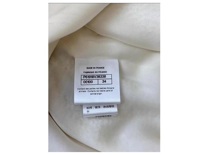 Chanel Kleid aus Viskose Mehrfarbig Größe 34 Mehrfarben - Ansicht 4