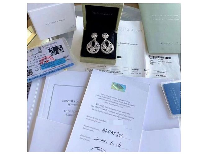Van Cleef & Arpels Ohrringe Mehrfarben - Ansicht 4