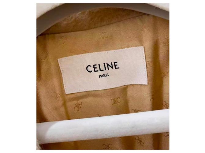 Céline Wollmantel Damen Größe 36 Mehrfarben - Ansicht 2