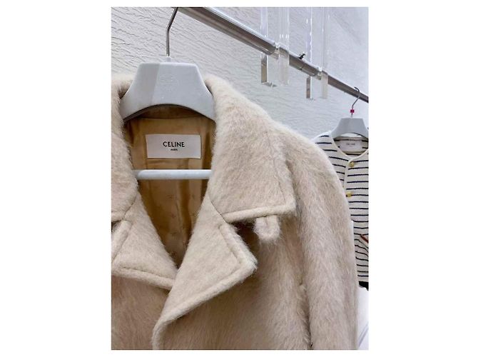 Céline Wollmantel Damen Größe 36 Mehrfarben - Ansicht 4