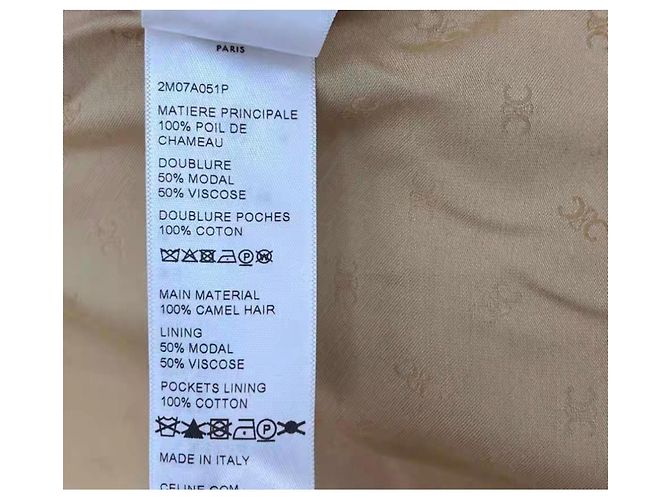 Céline Wollmantel Damen Größe 36 Mehrfarben - Ansicht 5