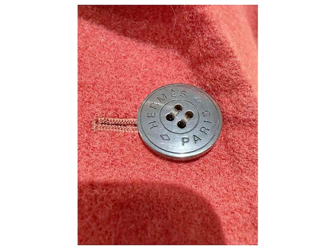Abrigo Hermès de cachemire mujer talla 34 Multicolor - vista 4