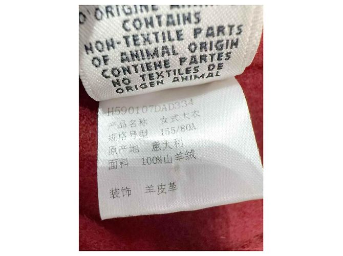 Abrigo Hermès de cachemire mujer talla 34 Multicolor - vista 6