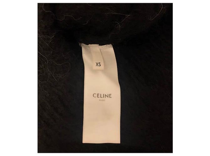 Céline Strickjacke aus Wolle Damen XS Mehrfarben - Ansicht 3