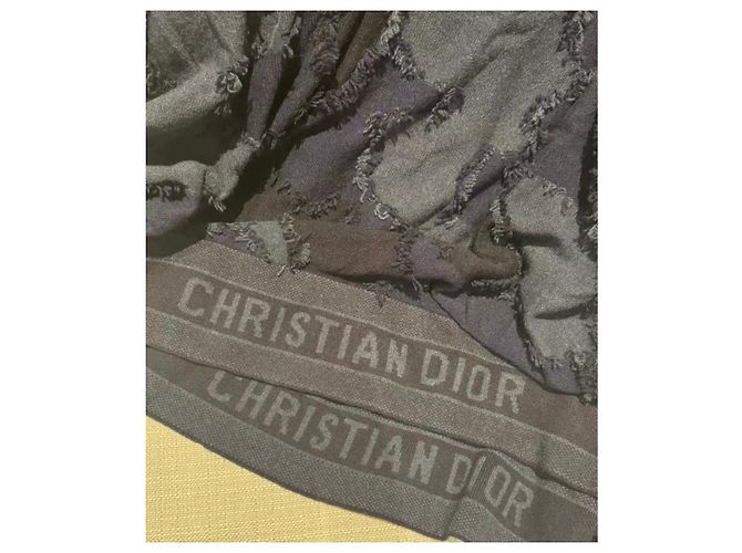 Autre Marque Dior Strickpullover aus Kaschmir Navy Marineblau - Ansicht 4