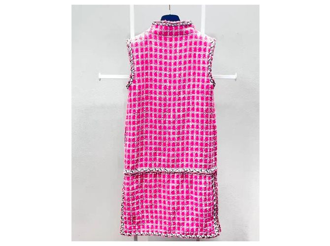 Vestido Chanel de tweed Multicolor - vista 2