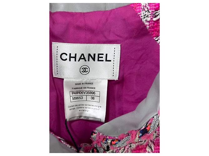 Vestido Chanel de tweed Multicolor - vista 4