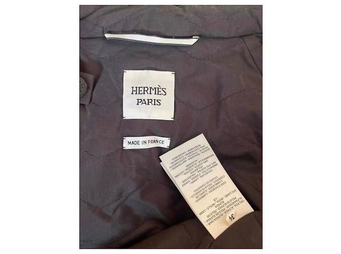 Hermès Wollmantel Damen Größe 34 Mehrfarben - Ansicht 4