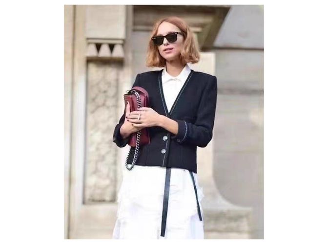 Chanel La Petite Veste Noire Jackets Black - view 4