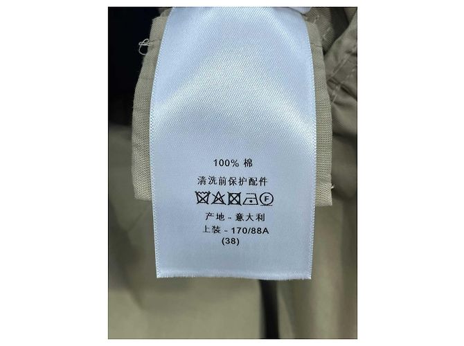 Autre Marque Trench Dior in cotone Multicolore - vista 5