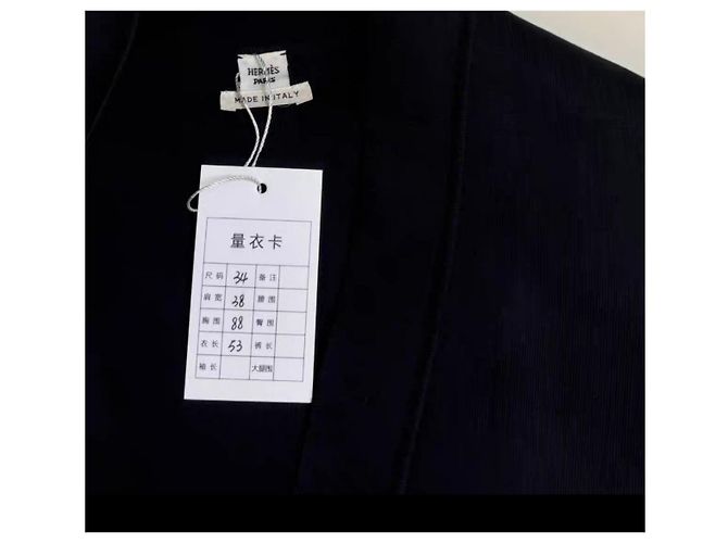 Hermès Strickwaren Schwarz Seide - Ansicht 3