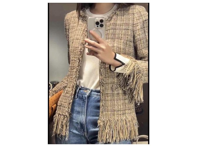Chaquetas Chanel La Petite Veste Noire Multicolor - vista 7