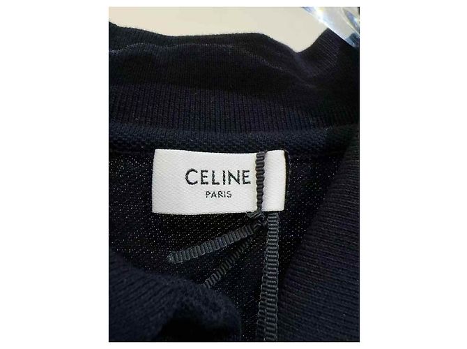 Céline Oberteil aus Baumwolle Schwarz M - Ansicht 3