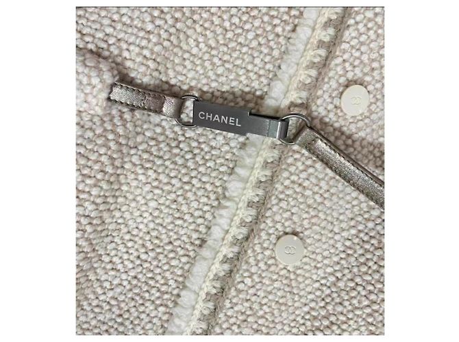 Abrigo Chanel de lana mujer talla 38 Multicolor - vista 2