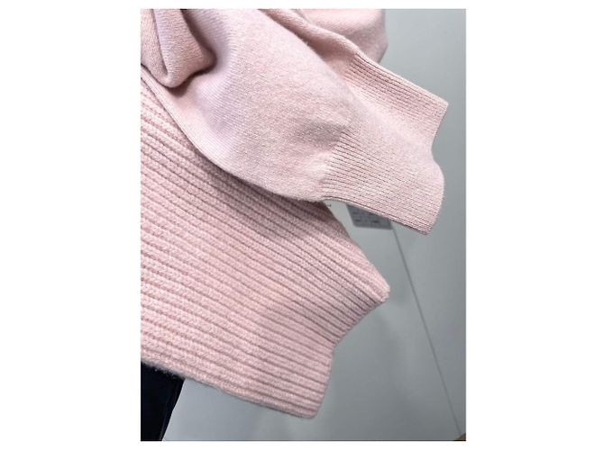 Fendi Strickpullover aus Wolle Rosa Pink - Ansicht 6