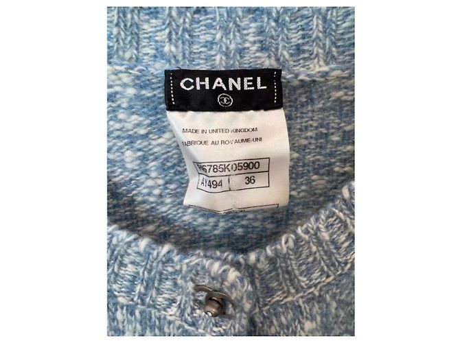 Jersey de cachemira Chanel mujer talla 36 Multicolor - vista 5