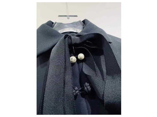 Autre Marque Dior Black Wool Jacket Size 40 - view 2