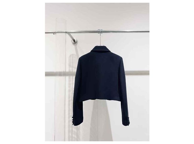 Autre Marque Dior Black Wool Jacket Size 40 - view 4