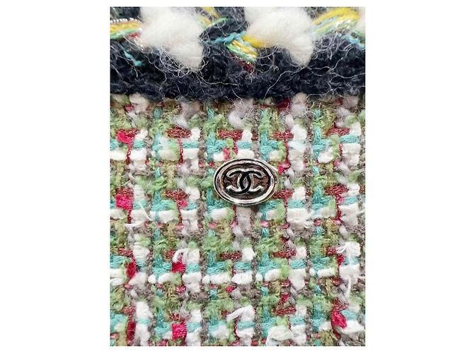 Vestido Chanel de tweed Multicolor - vista 5