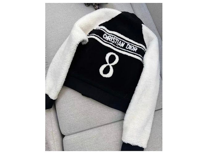 Autre Marque Dior Lammfellmantel Damen Größe 34 Mehrfarben - Ansicht 2