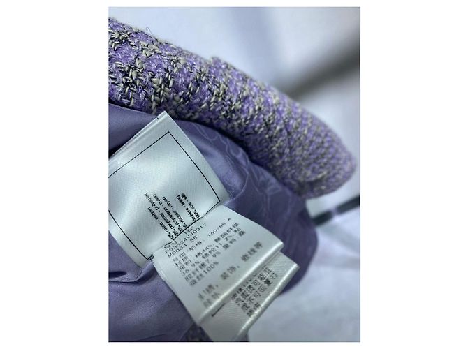 Chaquetas Chanel La Petite Veste Noire Púrpura - vista 3