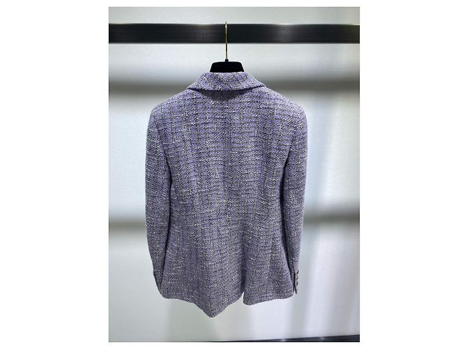 Chaquetas Chanel La Petite Veste Noire Púrpura - vista 5