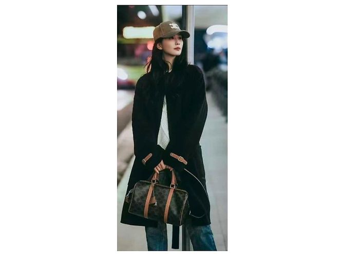 Abrigo de cachemir negro Céline talla 36 - vista 2