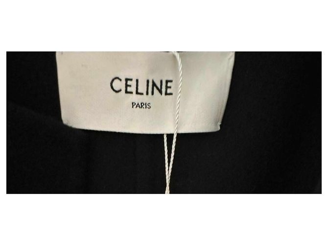 Abrigo de cachemir negro Céline talla 36 - vista 3