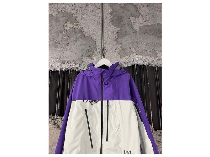 Autre Marque Giacca da sci Burton AK457 Viola Bianco M Multicolore - vista 3