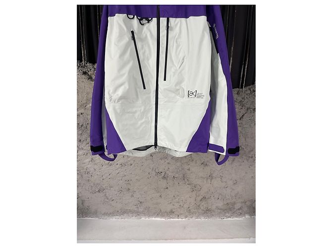 Autre Marque Giacca da sci Burton AK457 Viola Bianco M Multicolore - vista 4
