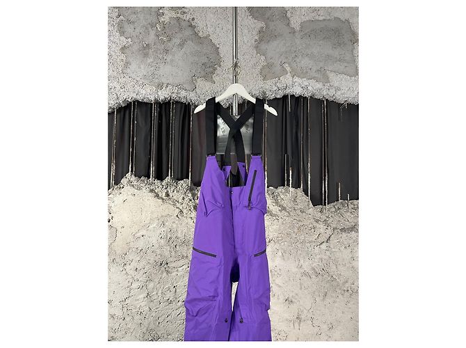 Autre Marque Pantaloni da sci Burton AK457 Viola Bianco Multicolore - vista 3