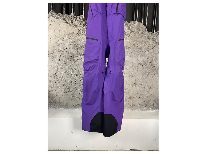 Autre Marque Pantaloni da sci Burton AK457 Viola Bianco Multicolore - vista 4