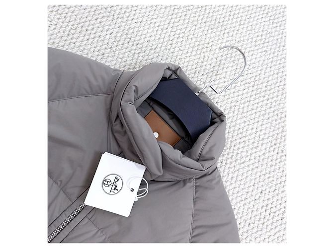 Hermès ultra-light zip-down jacket polyester Multiple colors - view 3