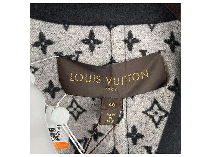Louis Vuitton Wollmantel Damen Größe 40 Mehrfarben - Ansicht 4