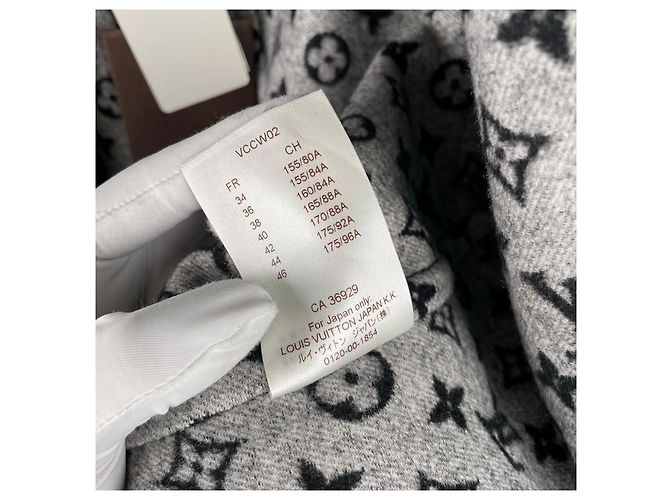 Louis Vuitton Wollmantel Damen Größe 40 Mehrfarben - Ansicht 8