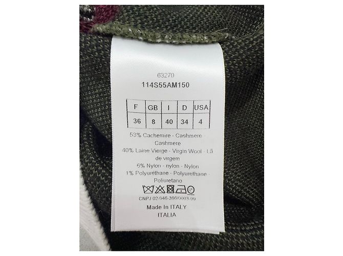 Autre Marque Dior Kaschmir Strickwaren Mehrfarben - Ansicht 5