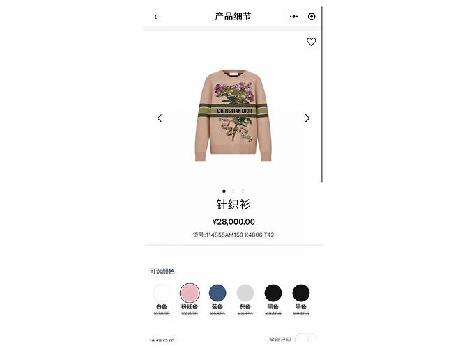 Autre Marque Dior Kaschmir Strickwaren Mehrfarben - Ansicht 6
