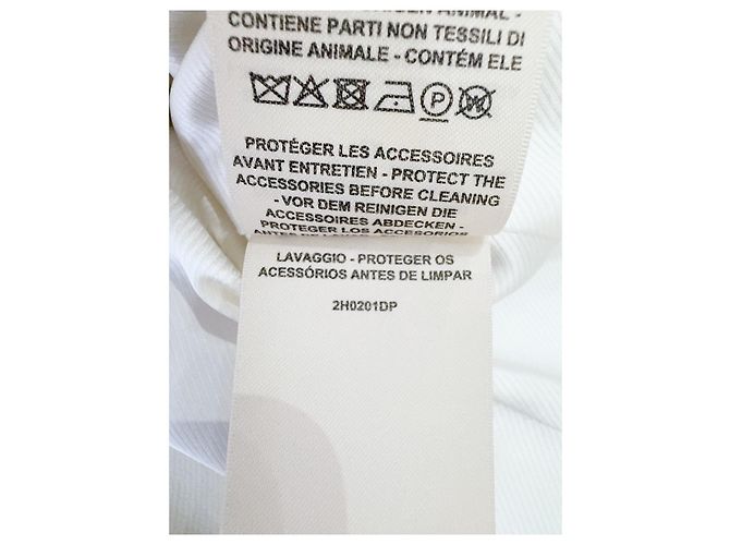 Abrigo Hermès Blanco de Poliamida Talla 34 Multicolor - vista 5