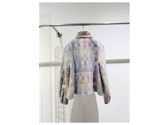 Chanel Wool Coat Multi Color Size 38 Multiple colors - view 2