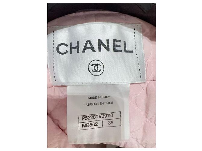 Chanel Wool Coat Multi Color Size 38 Multiple colors - view 3