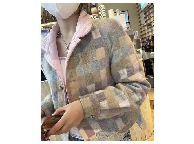 Chanel Wool Coat Multi Color Size 38 Multiple colors - view 8