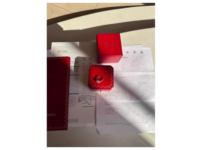 Cartier Ring aus Platin Größe 51 Mehrfarben - Ansicht 2