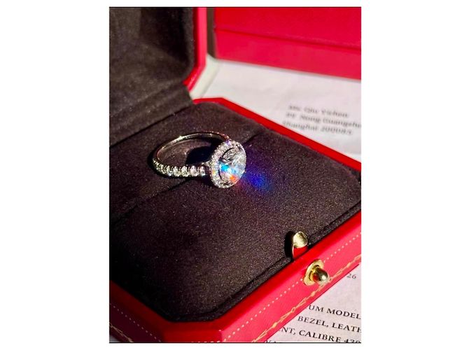 Cartier Ring aus Platin Größe 51 Mehrfarben - Ansicht 4