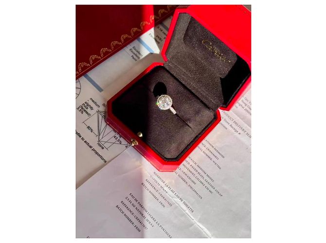 Cartier Ring aus Platin Größe 51 Mehrfarben - Ansicht 5